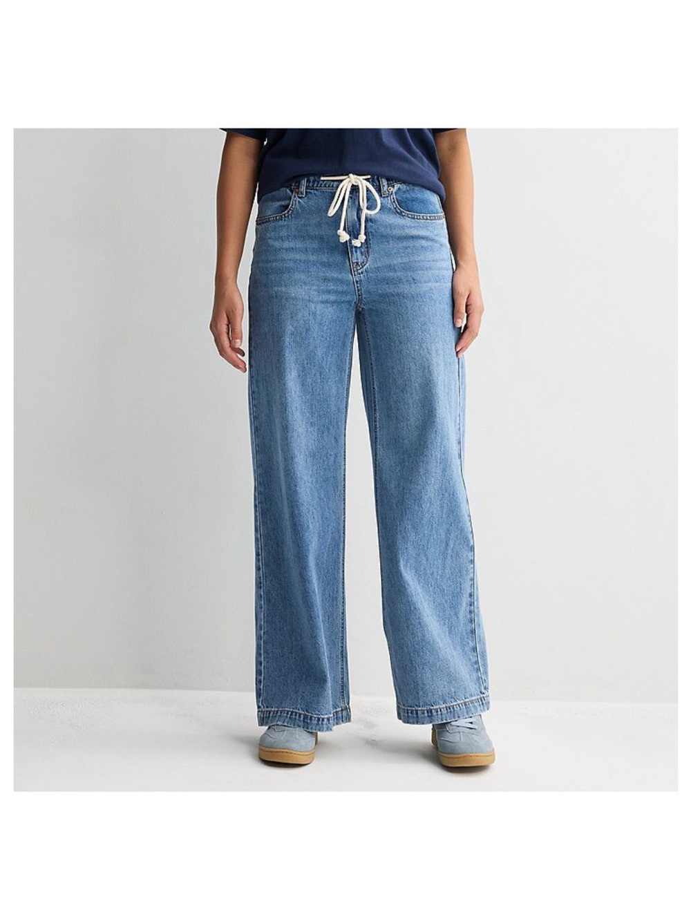 SO Women’s Wide-Leg Light Blue Jeans